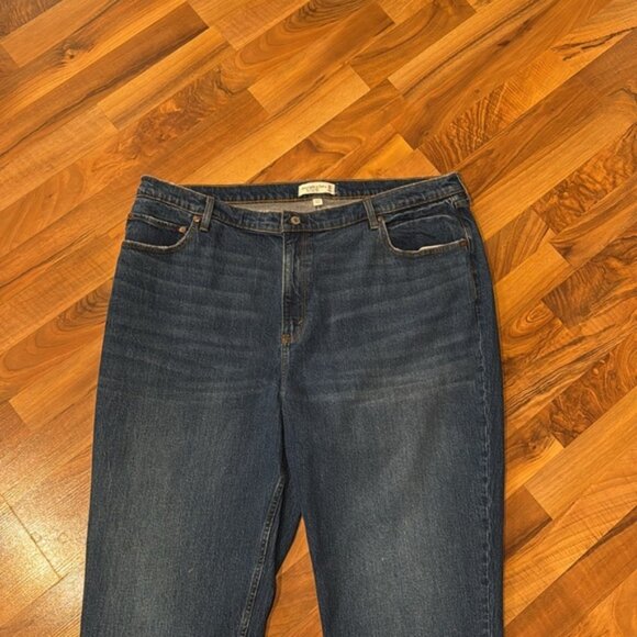 Abercrombie and Fitch the 90s straight ultra high-rise curved love 36/22 - Picture 2 of 5